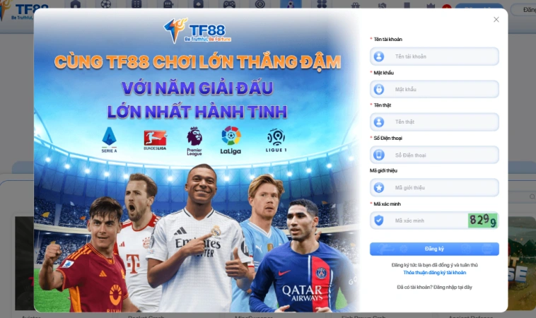 Cách Đăng Ký TF88 Đơn Giản, Ai Cũng Làm Được 2 dang ky tf88